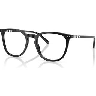 Polo Ralph Lauren Mand PH2288 5001 Optiske stel Acetat Sort Transparent Firkantet Normal