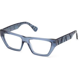 Max & Co. MO5185 090 52 Briller Kvinder Blue - Transparent Shiny Blue - 52mm