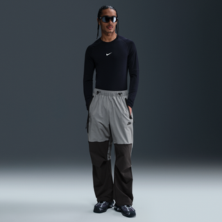 Oversized Nike Tech-bukser i vævet materiale til mænd - grå - 3XL
