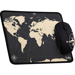 T'NB - Sæt m. Musemåtte & Trådløs Mus - Travel