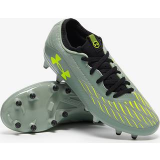 Under Armour Magnetico Select 4 FG Jr. Kids' Soccer Cleats Silica Green / Silica Green / High Vis Yellow 34