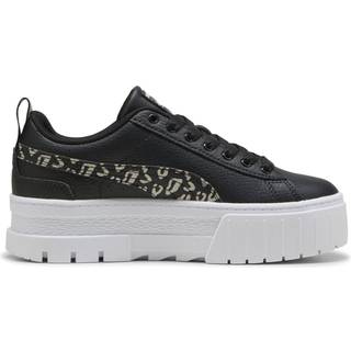 Women&#39;s Puma Mayze Wild Youth Trainers, Black, Size 37, Shoes - Desert Dust - 37
