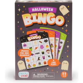 Chuckle & Roar - Halloween Bingo - Family Game Night Fun - Spooky tema klassisk spil - fantastisk til førskolelæring - aldre 3 og op