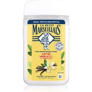 Le Petit Marseillais Vanilla Milk BIO Cremet brusegel 250 ml - 250 ml