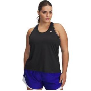 Under Armour Tech™ Knockout Women's Tank Black / White 3X