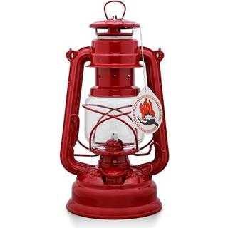 Feuerhand 276 Hurricane Lantern Ruby Red, Empty