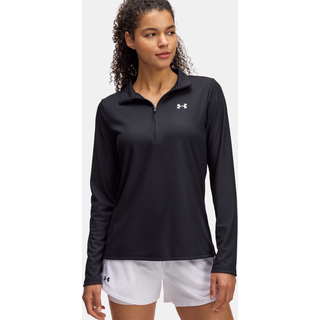 Under Armour Tech™ Rib Women's ½ Zip Black / White XL