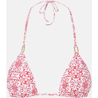 Melissa Odabash Cancun floral bikini top - white - XS