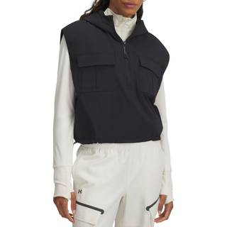 Under Armour Unstoppable Utility Women's Sleeveless Hoodie Black / Black XXL