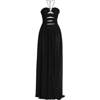 Tom Ford Cutout silk gown - black - S/M