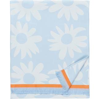 Marimekko Rakastaa Ei Rakasta Badehåndklæde Lyseblåt 90x170 Cm - Håndklæder & Badelagner Bomuld Orange - 073980-520