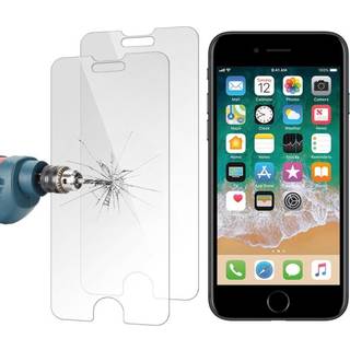 2st iPhone 6/7/8/SE (2020 & 2022) - Skärmskydd Härdat Glas Transparent