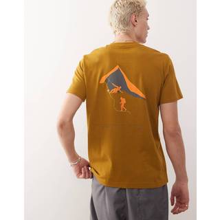 Men's Grappled Short Sleeve Tee - Brown