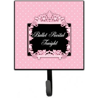 """" Caroline's Treasures Ballerina Ballet Recital Tonight Wall Hook Small Multicolor """"