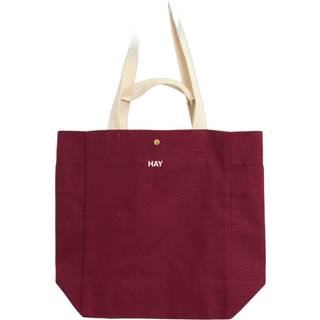 Hay - Everyday Tote Bag - Medium - Burgundy - Burgundy - 499