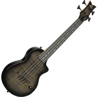 Ortega NEO-BS-TGB Transparent Grey Burst Bas-Ukulele