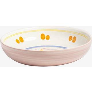 &k Amsterdam Tableware - 'Boavista' salad bowl, pink in Multicolor Porcelain