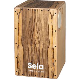 Sela Iconic Cajon Limba Natural Wood-Cajon