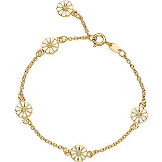 Lund Copenhagen Marguerit Forgyldt Sølv Armbånd