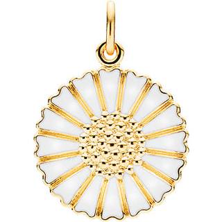 Lund Copenhagen - Guldbelagt marguerit vedhæng, 18 mm - 908018-m