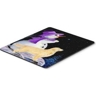 Carolines Treasures Snowman med Golden Retriever Musem?tte/Hot Pad/Trivet (SS8950MP)