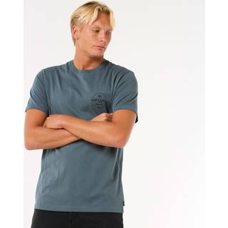Rip Curl Staple Tee T-shirt Herrer størrelse S farve grå