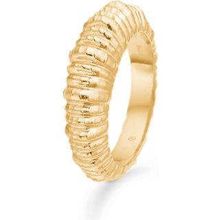 Studio Z Seashell Secrets ring i forgyldt - Str. 60