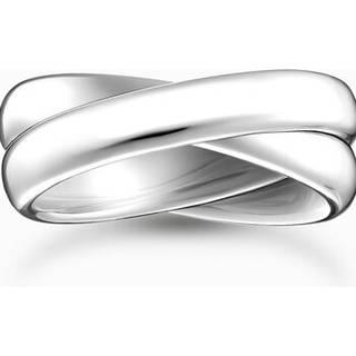 Thomas Sabo TR2490-001-21-64 Damenring - Duo schmal silber