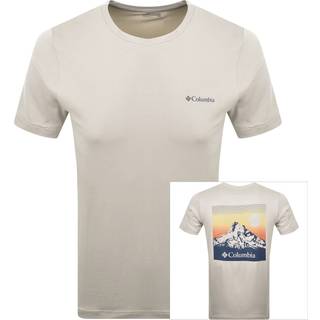 Columbia Kwick Hike T Shirt Dark Stone