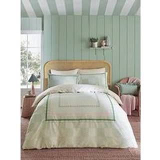 Cath Kidston Cath Kidston Pistachio 100% Cotton Archive Book Duvet Cover and Pillowcase Set