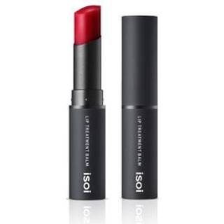 ISOI Bulgarian Rose Lip Treatment Balm Pure Red 5G (0,18 oz) | Dewy Gloss Finish Lip Tinted Balm | Koreansk læbe fugtighedscreme med bulgarsk ros