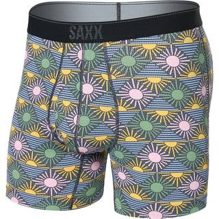 Saxx Quest Quick Dry Mesh Boxer Brief Fly Syntetisk undertøj Herrer størrelse L farve kulørt