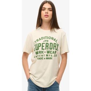 Superdry Oversized Machined Goods Arbejdstøj T-shirtEU 42-44 (UK 14-16)