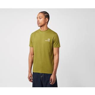 Sergio Tacchini Sergio Tacchini Green Felton 100% Cotton T-Shirt