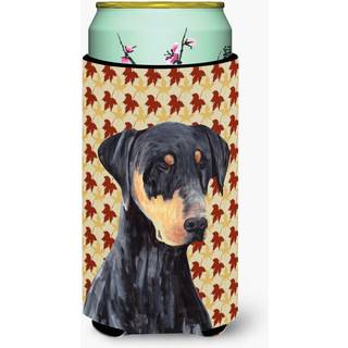 Caroline's Treasures SC9217TBC Doberman Fall Blade Portrait Tall Boy Hugger Kan k?ligere ?rme Hugger Machine vaskbar drink ?rde Hugger Sammenfold