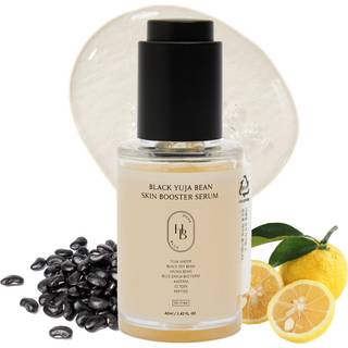 Heveblue sort yuja bønne hud booster serum-fugtighedsfølsom hud koreansk hudpleje hypoallergenisk dyb hydration vegansk oliefri makeup adhæsion v
