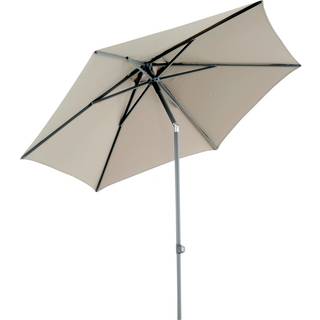 Poppi parasol Ø2,5m taupe