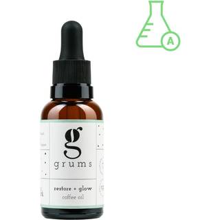 grums restore + glow coffee oil, 30 ml.