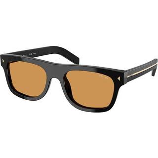Prada PR B12SF Asian Fit 16K60F 55 Solbriller Mænd Black - Black - 55mm