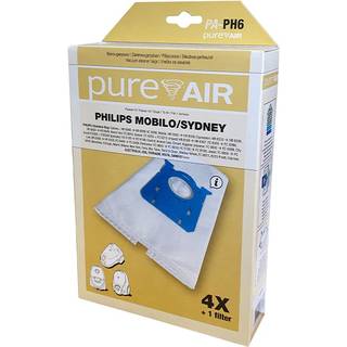 PureAir Philips Mobilo/Sidney støvsugerposer 5 stk. PA-PH6