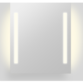 Milobad C23 Spejl med LED-lys 70x60 cm