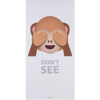 Art Acoustic don&#39;t see abe akustikbillede, 600 x 1200 mm, hvid