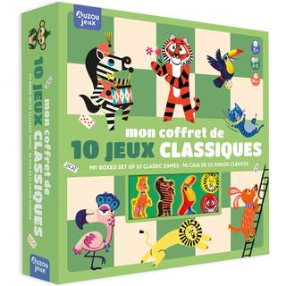 Spil 10 i 1 | 10 klassikere i træ - Auzou