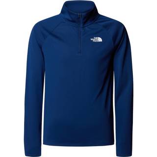 The North Face Teen's Never Stop 1/4 Zip Løbeshirt Børn størrelse M farve blå