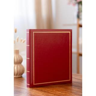 Classico Album Rød - 30x33 cm (100 Hvide sider / 50 ark)