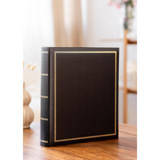 Classico Album Sort - 32x34 cm (100 Hvide sider / 50 ark)