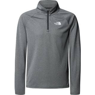 The North Face Teen's Never Stop 1/4 Zip Løbeshirt Børn størrelse L farve grå