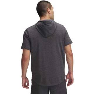 Under Armour Rival Terry Men's Short Sleeve Hoodie Castlerock / Onyx White L