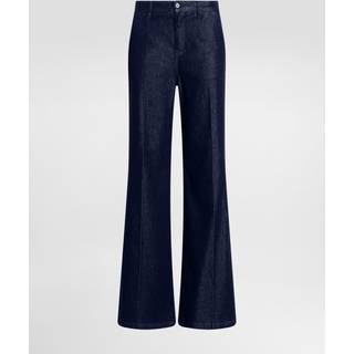 Dolce&Gabbana High-rise wide-leg jeans - blue - XS