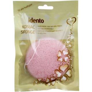 Idento face konjac sponge lyserød